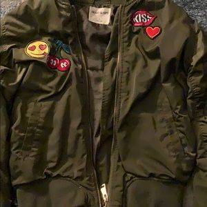 Heart & Hips Bomber Patch Jacket